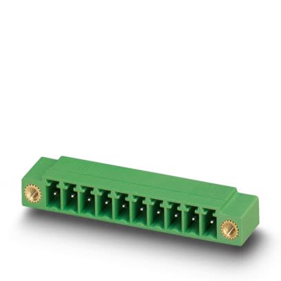 Phoenix Contact MC Series Straight Solder PCB Header, 3 Contact(s), 3.5 mm Pitch, 1 Row(s), Shrouded [1843800]; 658-528