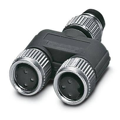 Phoenix Contact Distribution Block, 3 Way, 4A, 30 V, Black Metallic [1577422]; 658-582