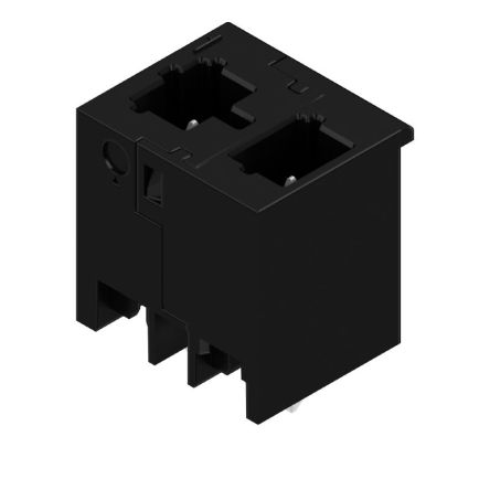 OMNIMATE4.0 Series Terminal Block Connector, 2-Contact, 7.5mm Pitch, PCB Mount, 1-Row, Through Hole Termination [8000078314]; 658-669