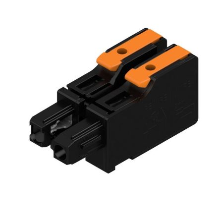 Weidmüller, 7.5mm Pitch, OMNIMATE 4.0, 2 Way, , Pluggable Terminal Block, Plug, PCB Mount, Snap In Termination, [8000078328]; 658-702