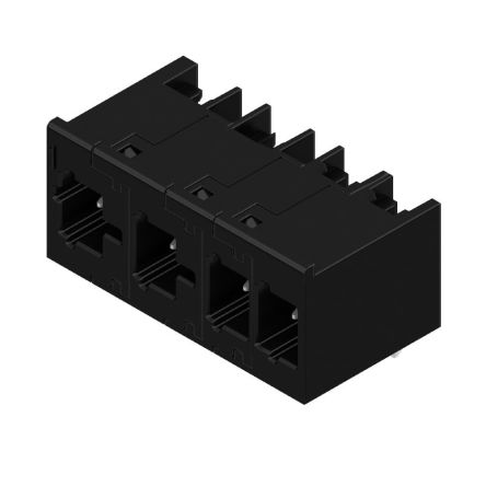 Weidmüller OMNIMATE4.0 Series Terminal Block Connector, 4-Contact, 7.5mm Pitch, PCB Mount, 1-Row, Through Hole [8000078335]; 658-717