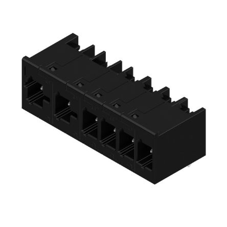 Weidmüller OMNIMATE4.0 Series Terminal Block Connector, 6-Contact, 7.5mm Pitch, PCB Mount, 1-Row, Through Hole [8000078341]; 658-729