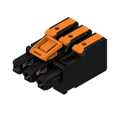 Weidmüller, 7.5mm Pitch, OMNIMATE 4.0, 3 Way, , Pluggable Terminal Block, Hybrid Header, PCB Mount, Snap In [8000078354]; 658-758