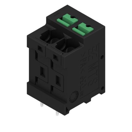 Weidmüller OMNIMATE4.0 Series PCB Terminal, 2-Contact, 5mm Pitch, PCB Mount, 1-Row, Snap In Termination [2913710000]; 658-809