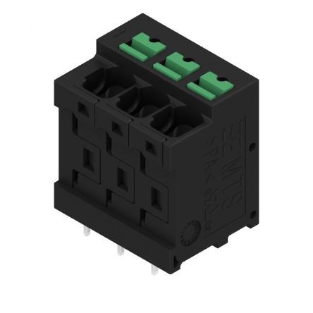 Weidmüller OMNIMATE4.0 Series PCB Terminal, 3-Contact, 5mm Pitch, PCB Mount, 1-Row, Snap In Termination [2913720000]; 658-812