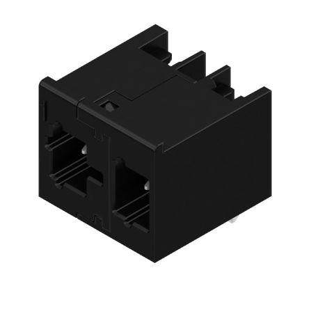 Weidmüller OMNIMATE4.0 Series Terminal Block Connector, 2-Contact, 7.5mm Pitch, PCB Mount, 1-Row, Through Hole [8000078306]; 658-833