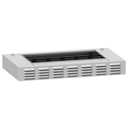 NSY Series RAL 7035 M6 Roof Ventilation Module, 95mm H, 420mm D, 1.25m W, For Use With Thalassa PHD Suitable Enclosure [NSYPCVR124HD]; 658-888