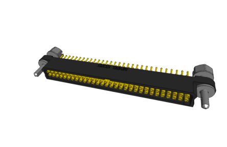 MHDAS Series Straight PCB Mount PCB Connector, 60 Contact(s), 1.27mm Pitch, 2 Row(s), Shrouded [MHDAS2F060YDE60]; 664-112