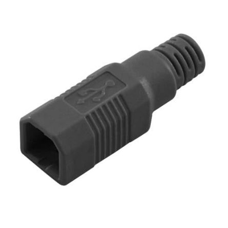 L-Com Straight, Socket- Single Port Type USB Type B Hood 2 USB Connector [USBHD2.0-Z-B]; 664-117