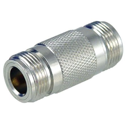 L-Com Straight Coaxial Adapter N Socket to N Socket [AXA-NFNF]; 664-123