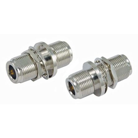 L-Com Straight Coaxial Adapter N Socket to N Socket 11GHz [AXA-NFNFB]; 664-131