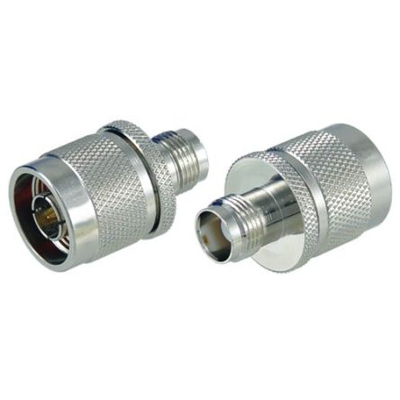L-Com Straight Coaxial Adapter TNC Socket to N Plug 11GHz [AXA-NMTF]; 664-133