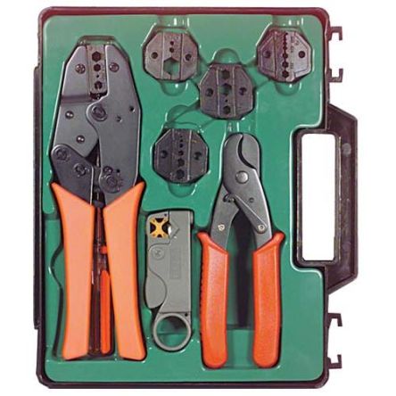 L-Com Crimp And Strip Kit Crimp terminal Kit [HT330K]; 664-161