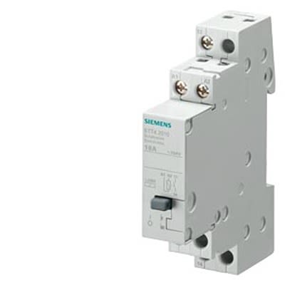 Siemens DIN Rail Power Relay, 12V ac Coil, 16A Switching Current, 4PST [5TT4204-3]; 664-398