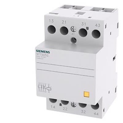 Siemens SENTRON 5TT5 Contactor, 230 V ac Coil, 4-Pole, 63 A, 5 kW, 2 NC, 2 NO, 230 V ac [5TT5852-0]; 664-405