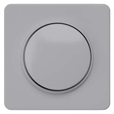 Siemens Silver 1 Gang Cover [5TC8906]; 664-409