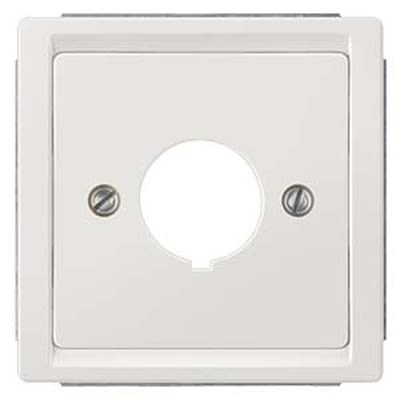 Siemens Metallic Silver 1 Gang Cover Plate Thermoplastic Faceplate & Mounting Plate [5TG1333]; 664-413