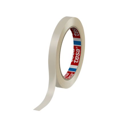 Tesa Tesa 4124 White Packing Tape, 66m x 9mm [04124-00001-00]; 665-022
