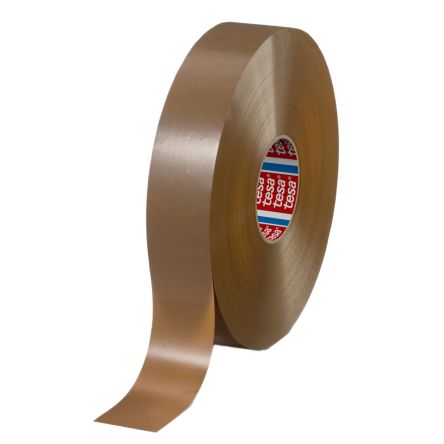 Tesa Tesa 4124 White Packing Tape, 66m x 25mm [04124-00003-00]; 665-024