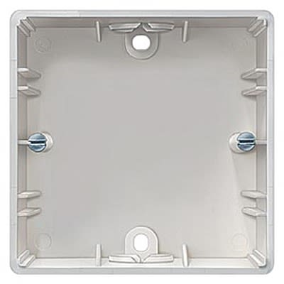 Siemens 5TG Grey Thermoplastic Back Box, IP20,  Surface Mount [5TG2166]; 665-081