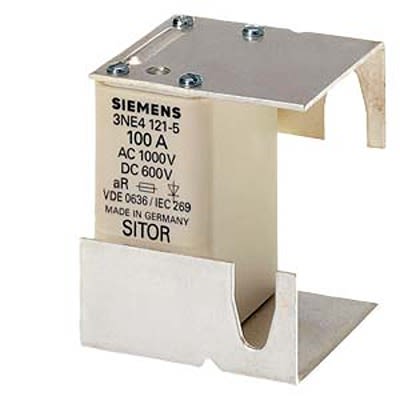 Siemens 50A Square Body Fuse, gR, 250V dc [3NE4117-5]; 665-108