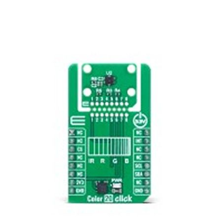 MikroElektronika Color 20 Click Light Sensor Sensor Board for MIKROE 6547 VEML6046X00 [MIKROE-6547]; 665-143