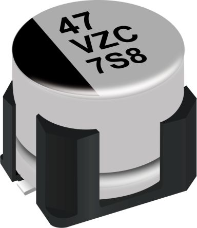 Panasonic 33μF Hybrid, Polymer Aluminium Capacitors 35V dc, Surface Mount - EEHZC1V330P [EEHZC1V330P]; 665-159