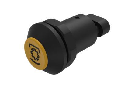 EAO Series 09 Series Push Button Switch, Momentary, Panel Mount, 30mm Cutout, 1 NO, 12 → 48V dc, IP67 [09-RS.1101.4100.M001]; 665-213