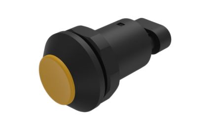 EAO Series 09 Series Push Button Switch, Momentary, Panel Mount, 30mm Cutout, 1 NO, 12 → 48V dc, IP67 [09-RS.1101.4000.M000]; 665-220