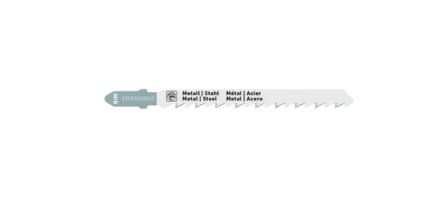 FEIN, 12 Teeth Per Inch Metal 100mm Cutting Length Jigsaw Blade, Pack of 5 [63503168010]; 665-252