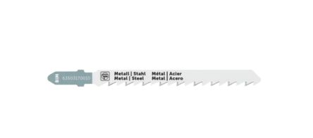 FEIN, 8 Teeth Per Inch Metal 90mm Cutting Length Jigsaw Blade, Pack of 5 [63503170010]; 665-255