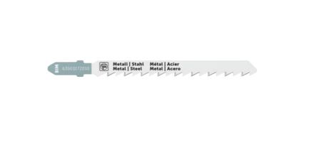 FEIN, 10 → 16 Teeth Per Inch Metal 100mm Cutting Length Jigsaw Blade, Pack of 5 [63503172010]; 665-257