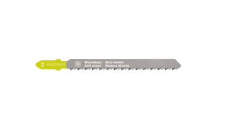 FEIN, 10 Teeth Per Inch Wood 100mm Cutting Length Jigsaw Blade, Pack of 5 [63503179010]; 665-264