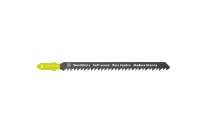 FEIN, 8 Teeth Per Inch Wood 100mm Cutting Length Jigsaw Blade, Pack of 5 [63503181010]; 665-266