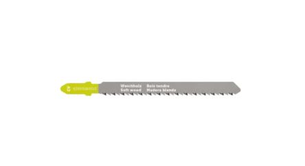 FEIN, 10 Teeth Per Inch Wood 100mm Cutting Length Jigsaw Blade, Pack of 5 [63503183010]; 665-268