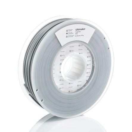Ultimaker 2.85mm Grey Tough PLA 3D Printer Filament, 750g [232582]; 665-290