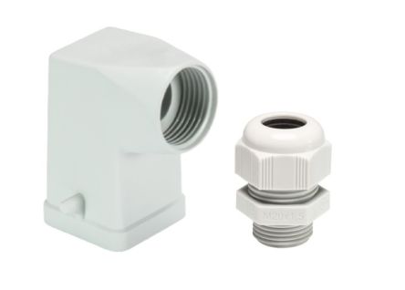 Wieland 76 Heavy Duty Power Connector Hood, M20 Thread, Side Entry [76.350.0760.5]; 666-126