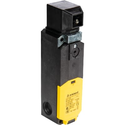 Wieland R1 Safety Switch, 4NC, Actuator Actuator Included, Thermoplastic, Guard Lock [R1.310.1120.0]; 666-130