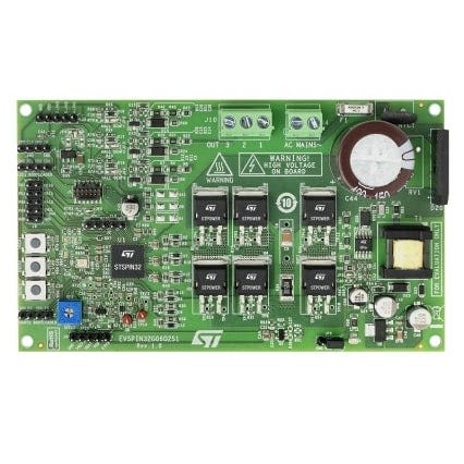 STMicroelectronics 3-phase Inverter Based On STSPIN32G0602 3-Phase Inverter for STSPIN32G0602 for PMSMs And Brushless [EVSPIN32G06Q2S1]; 667-412