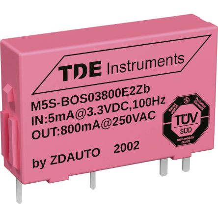 ZDAUTO BOS Series Relay, Transistor Output, 3.3V Supply [BOS03800E2Zb]; 667-748