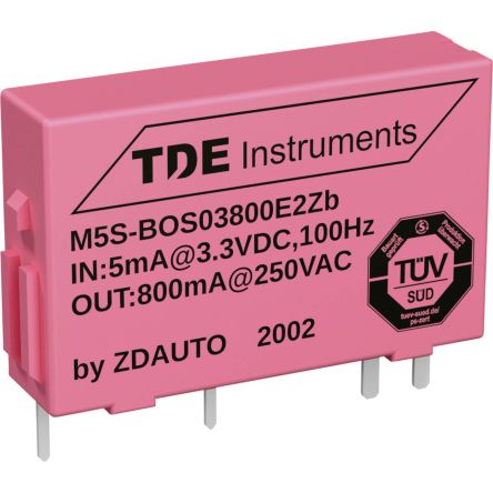 ZDAUTO BOS Series Relay, Transistor Output, 5V Supply [BOS05800E2Zb]; 667-749