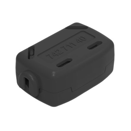 Wurth Elektronik Openable Ferrite Sleeve with key, 32.4 x 19 x 13mm, For General Electronic Equpiment, Apertures: 1, [74271140S]; 667-891