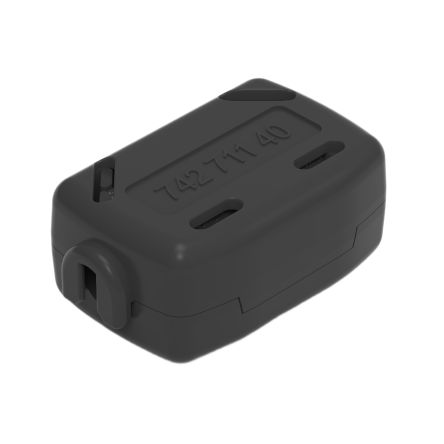 Wurth Elektronik Openable Ferrite Sleeve with key, 32.4 x 19 x 13mm, For General Electronic Equpiment, Apertures: 1, [74272140S]; 667-892