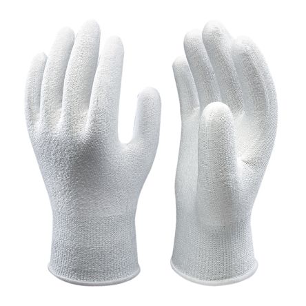 Showa 542X White HPPE Abrasion Resistant, Cut Resistant Work Gloves, Size XL, Uncoated Coating [SHO542X4]; 670-711