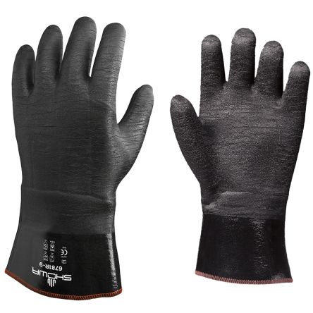 Skytec Neo Grab 6781R Black Cotton Abrasion Resistant, Chemical Resistant, Cold Resistant, Heat Resistant Work Gloves, [BST6781R3]; 670-866