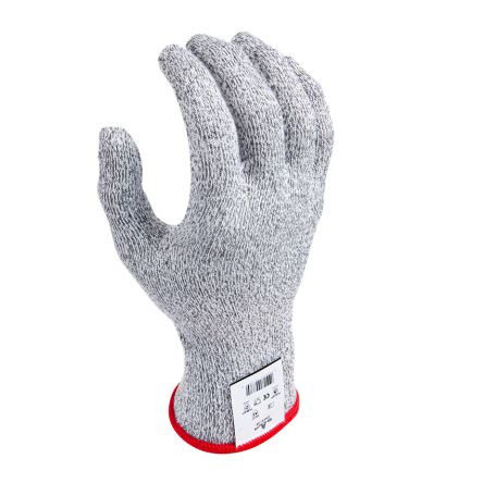 Showa 234X Grey HPPE, Spandex Cut Resistant, Heat Resistant Work Gloves, Size Small, Uncoated Coating [SHO234X1]; 671-257