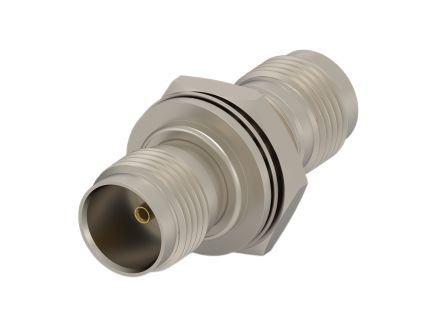 TE Connectivity Coaxial Adapter TNC Jack to Bulkhead Jack [2501435-1]; 671-481