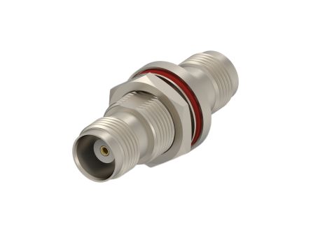 TE Connectivity Coaxial Adapter TNC Jack to Bulkhead Jack [2502019-1]; 671-482