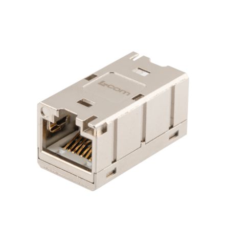 L-Com TDG Series RJ45 Coupler, Cat6a, Shielded [TDG1026KS-C6A-DC]; 671-705