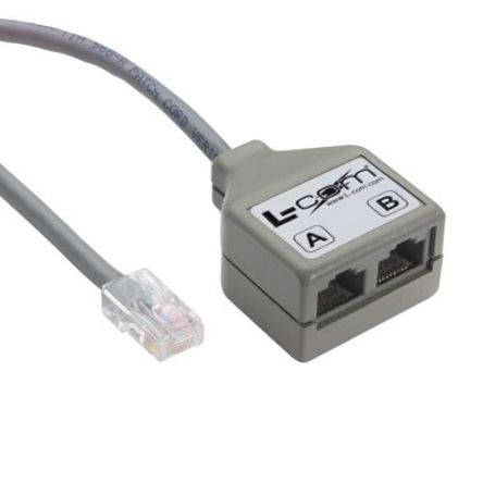 L-Com, ECS Modular Y-Bridge for use with Ethernet Connector [ECS204-1]; 671-709